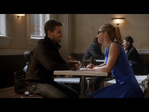 Olicity (Flash) 01x08 pt. 2 - Felicity this is me noticing you starring (HD)