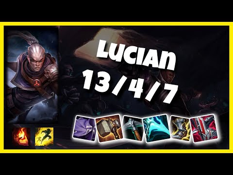 Lucian vs Orianna NA Challenger MID (13/4/7) - v11.5