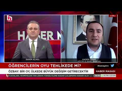 Genel Başkanımız Kadem Özbay, Halk TV`de Ekrem Açıkel`in konuğu oldu, eğitim ve seçim gündemine ilişkin değerlendirmelerde bulundu. | EĞİTİM İŞ