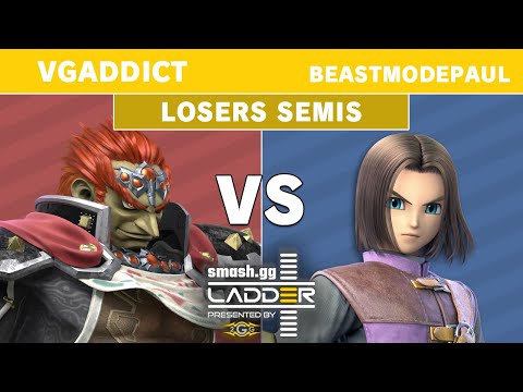 smash.gg Ladder Day 3 - VGAddict (Ganondorf) Vs. BeastModePaul (Hero) - Losers Semis