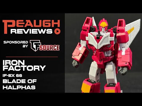 Video Review: Iron Factory IF-EX66 BLADE OF HALPHAS