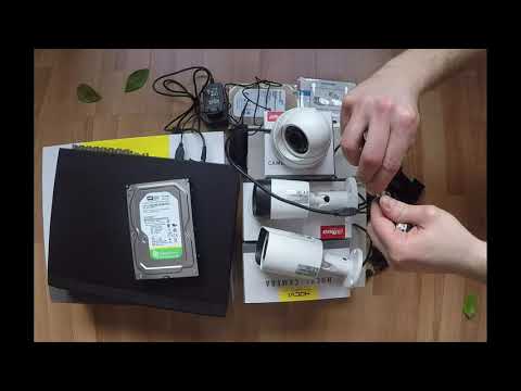 Dahua HDCVI CCTV Surveillance Setup DIY Parts needed