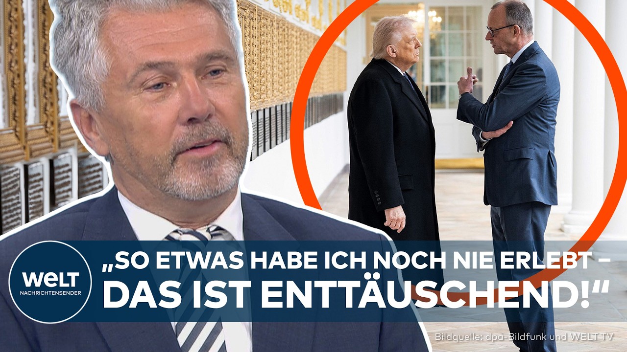 NÄCHSTER TRUMP-ZOFF? Merz sorgt mit Amerika-Aussage für große Empörung!