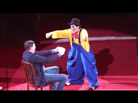 Circus. Performance. Clown #11. Ha ha ha. Smile. Bravo !!!