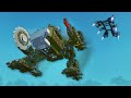 Air Dropping a Battle Mech to Fight Farmbots! - Scrap Mechanic Gameplay