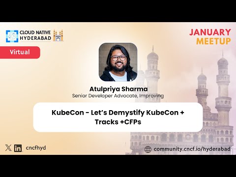KubeCon 101 - Tracks and CFPs