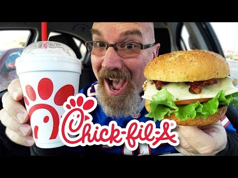 🐓❤️ Chick-Fil-A  🐓❤️ Grilled Chicken Club Sandwich in Buffalo, New York