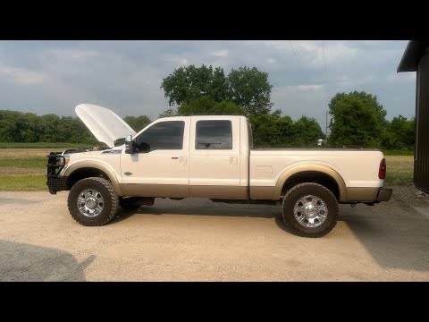 11-16 superduty hard brake pedal fix (Brake booster replacement)