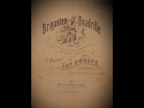 Jacques OFFENBACH - Les Brigands, quadrille par Kovacs (1869)