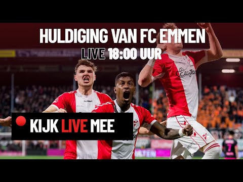 Live om 18 uur: Huldiging van FC Emmen