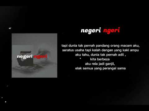 syameer - NEGERI NGERI [LIRIK VIDEO] prod by vishnu