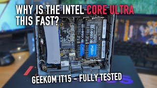Geekom IT15 Mini PC - Intel Core Ultra Insanity - IT'S FAST!