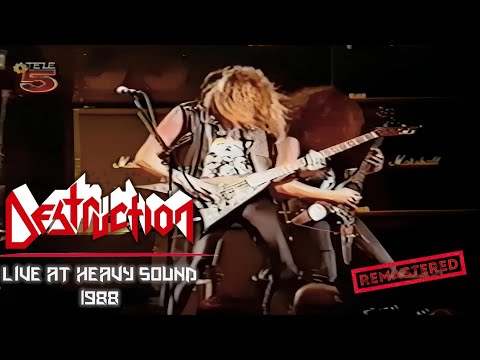 Destruction  – Live At Heavy Sound Festival (1988 Full Set) | Remastered