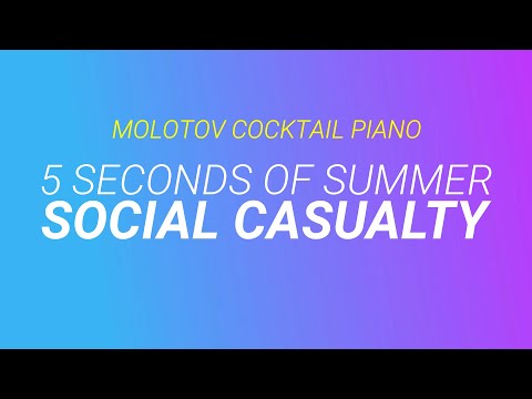 Social Casualty ⬥ 5 Seconds of Summer 🎹 cover by Molotov Cocktail Piano