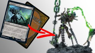 Converting MAGIC: THE GATHERING Card Art Into A Warhammer Miniature: Illuminor Szeras