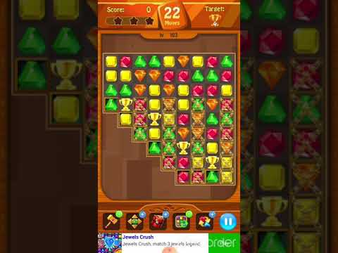 jewel crush game video level 122