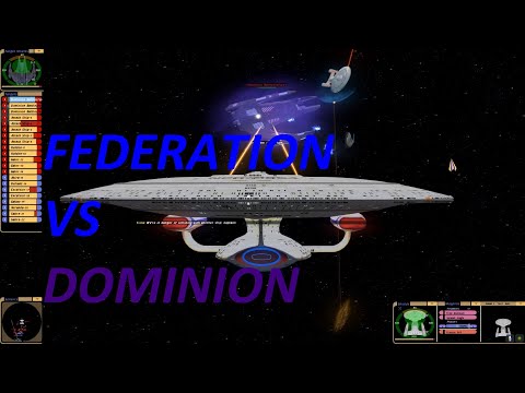 Star Trek Federation Fleet vs Dominion Fleet