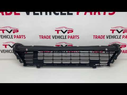 For Vauxhall Combo 2018- Front Bumper Lower Grille video