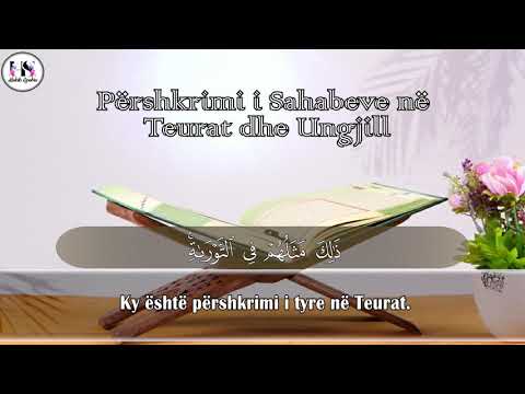 Përshkirmi i Sahabeve në Teurat dhe Ungjill - SURJA EL-FET’H (Ajeti 29)