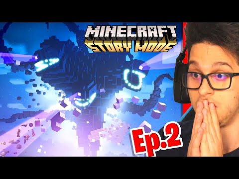 HANNO RISVEGLIATO IL WITHER STORM - MINECRAFT STORY MODE EP.2