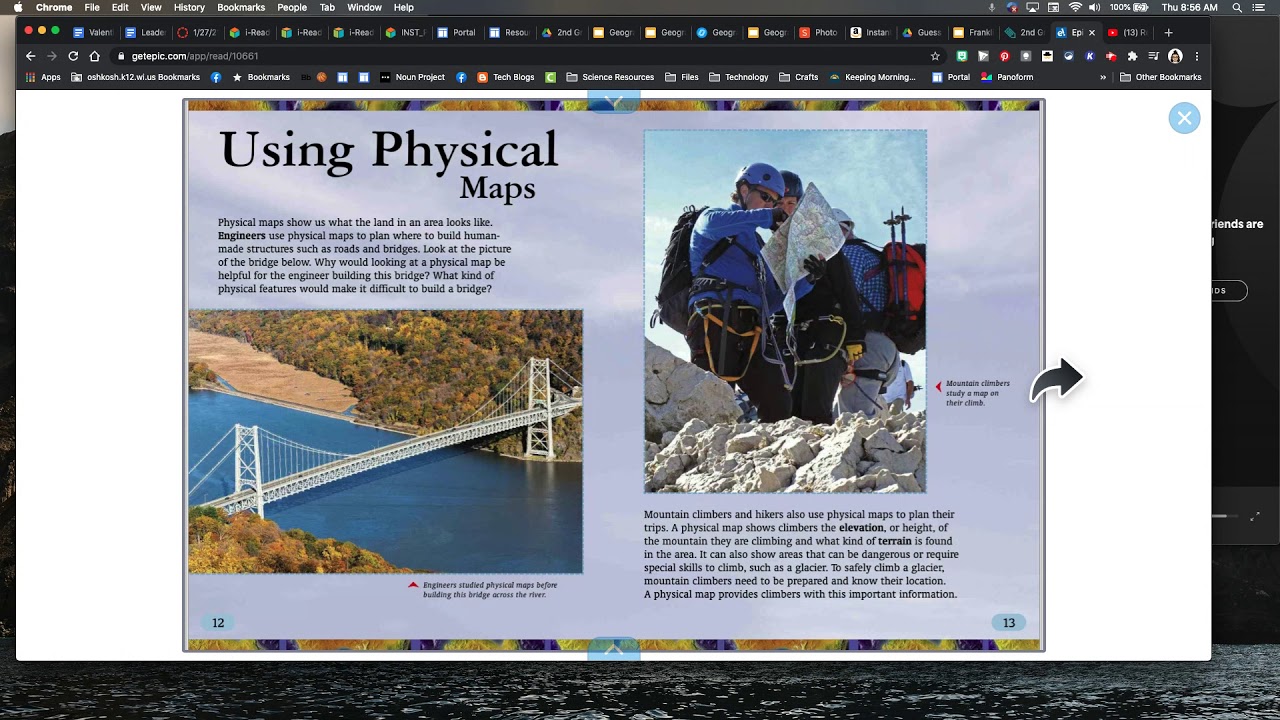 Reading Physical Maps