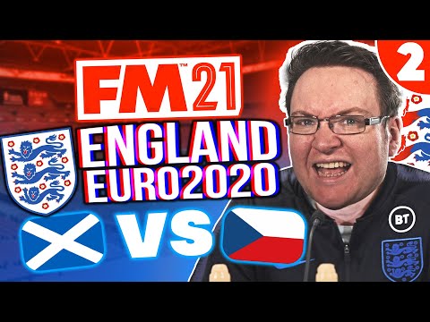 England At Euro 2020 #2 | Football Manager 2021 Let's Play