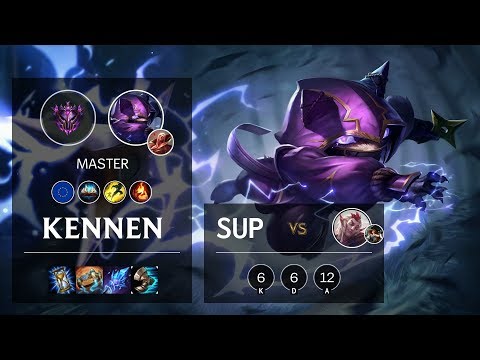 Kennen Support vs Rakan - EUW Master Patch 10.5