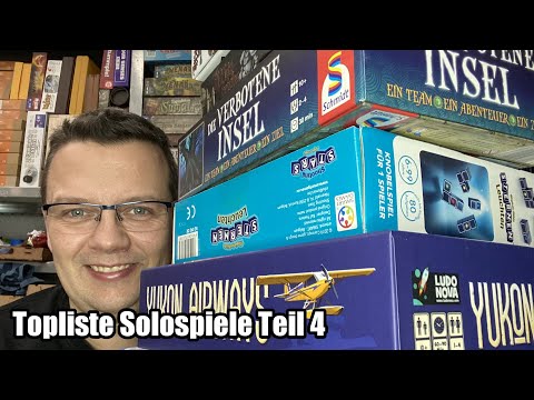 Solospiele Topliste Teil 4 - Abenteuer, Logik, Kinder- aber auch Kennerspiele - für Jung und Alt