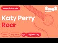 ROAR (Acoustic Guitar Karaoke) Katy Perry 