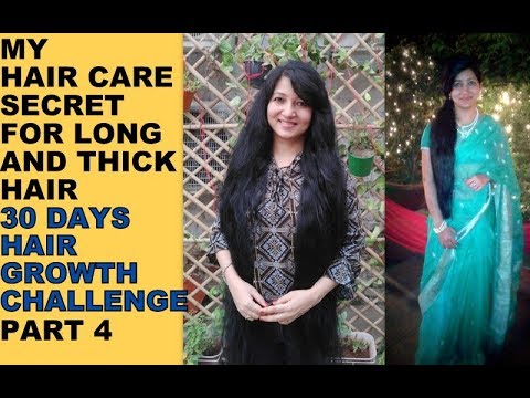 30 Days Challenge Grow Your Hair Faster, Thicker and Longer- Part 4 | बाल लम्बे करने का घरेलु नुस्खा Video