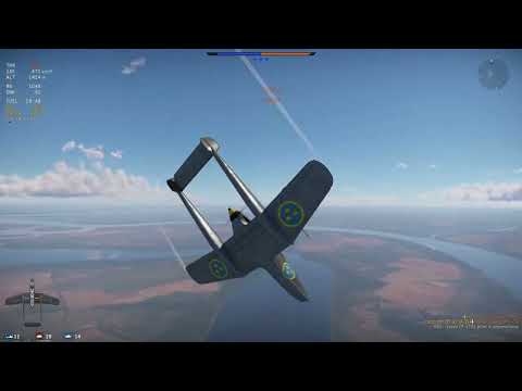 War Thunder [Air RB]: VL Myrsky II, J26 (P51), SAAB J21A-2,  Bf 109 F-4/Trop, Phantom FGR.2