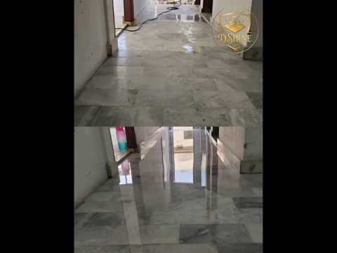 After being polished by D Shine Success Enterprise , the marble immediately appear as bright as new