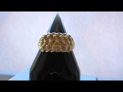 Brand New 9ct Gold Keeper Ring sizes M-W £127.99-137.99