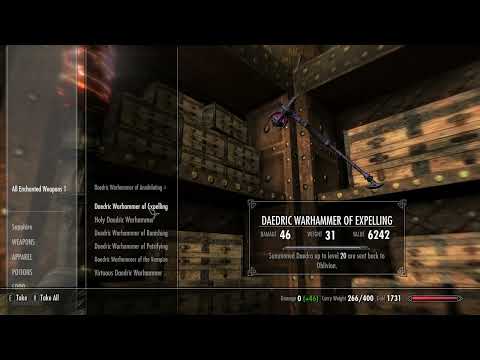 Daedric Warhammer of Expelling