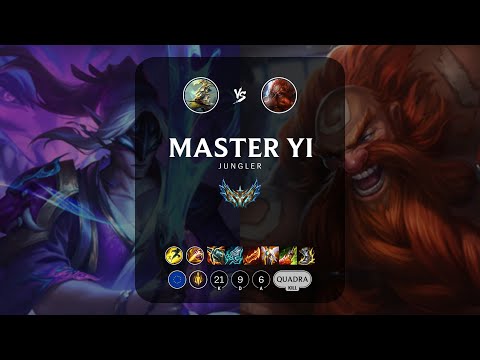 Master Yi Jungle vs Gragas - EUW Challenger Patch 13.1