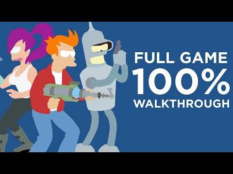 Futurama: The Game (PS2) | LongPlay | FULL 100% Walkthrough