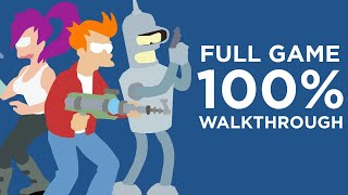 Futurama: The Game (PS2)  LongPlay  FULL 100% Walk