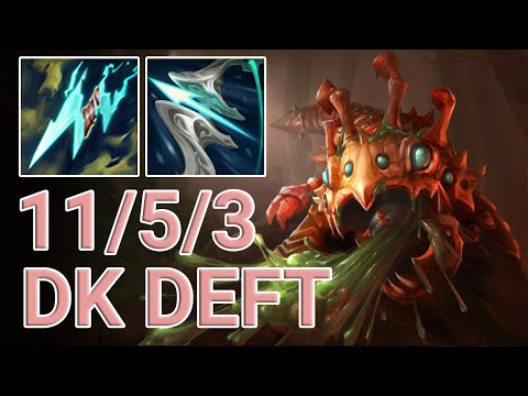 DK Deft Kog'Maw ADC VS Aphelios | KR GrandMaster Patch 13.10