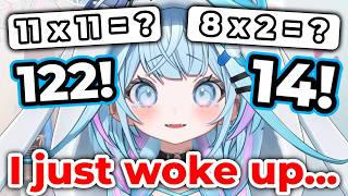 Su Just Woke Up… Then Chat Started Attacking With Math Questions【hololive】