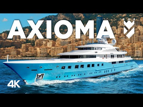 AXIOMA Superyacht Tour | 236ft Complete Walkthrough with Atrium, Infinity Pool & Crystal Elevator