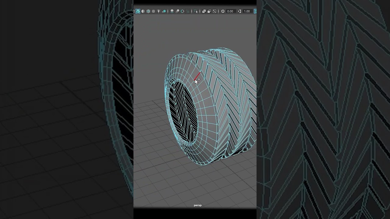 Another Damn Tutorial on Creating a Wheel with  #autodeskmaya