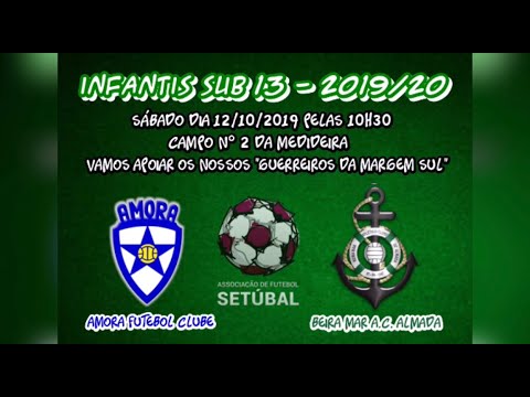 Amora F.C. - 11 vs 0 - Beira Mar A.C. Almada - Campeonato 1º Fase Sub 13 - 12/10/2019 - 2019/20