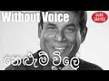 Nelum Vile Nelum Nelana Karaoke Without Voice By Danapala Udawaththa