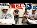 When A Veteran Goes To College!