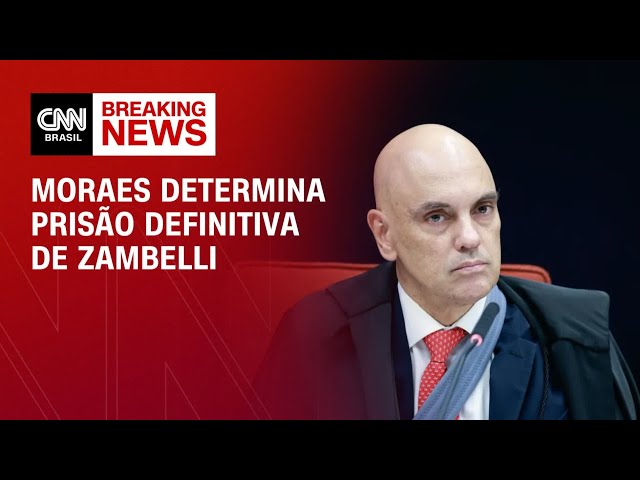 Moraes determina prisão definitiva de Carla Zambelli | AGORA CNN