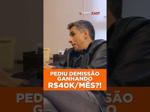 COMO FLÁVIO AUGUSTO PEDIU DEMISSÃO GANHANDO 40K