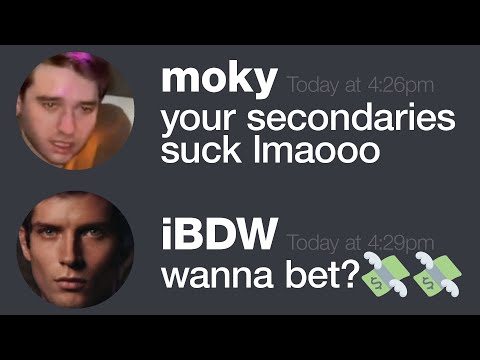 iBDW Puts His Pride (And Wallet) On the Line
