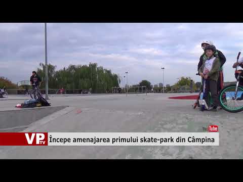 Începe amenajarea primului skate-park din Câmpina
