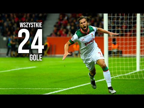 Grzegorz Krychowiak - Wszystkie 24 Gole dla Lokomotiw Moskwa