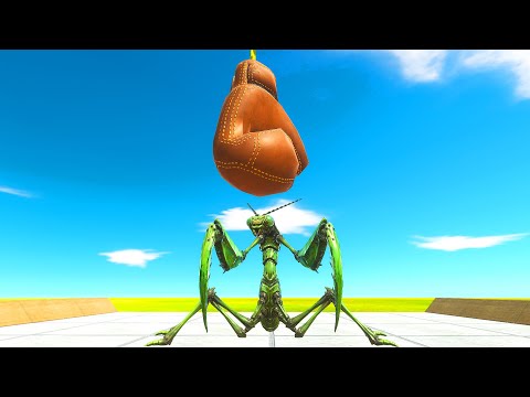 GIANT BOXING GLOVE HITS UNITS | ANIMAL REVOLT BATTLE SIMULATOR